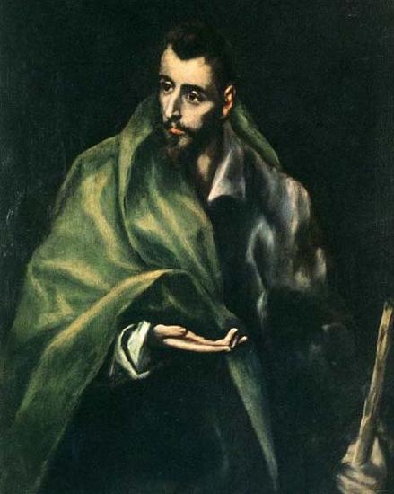 GRECO, El Apostle St James the Greater oil painting image